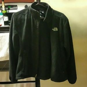 Womens Medium Soft fleece North Face Jacket